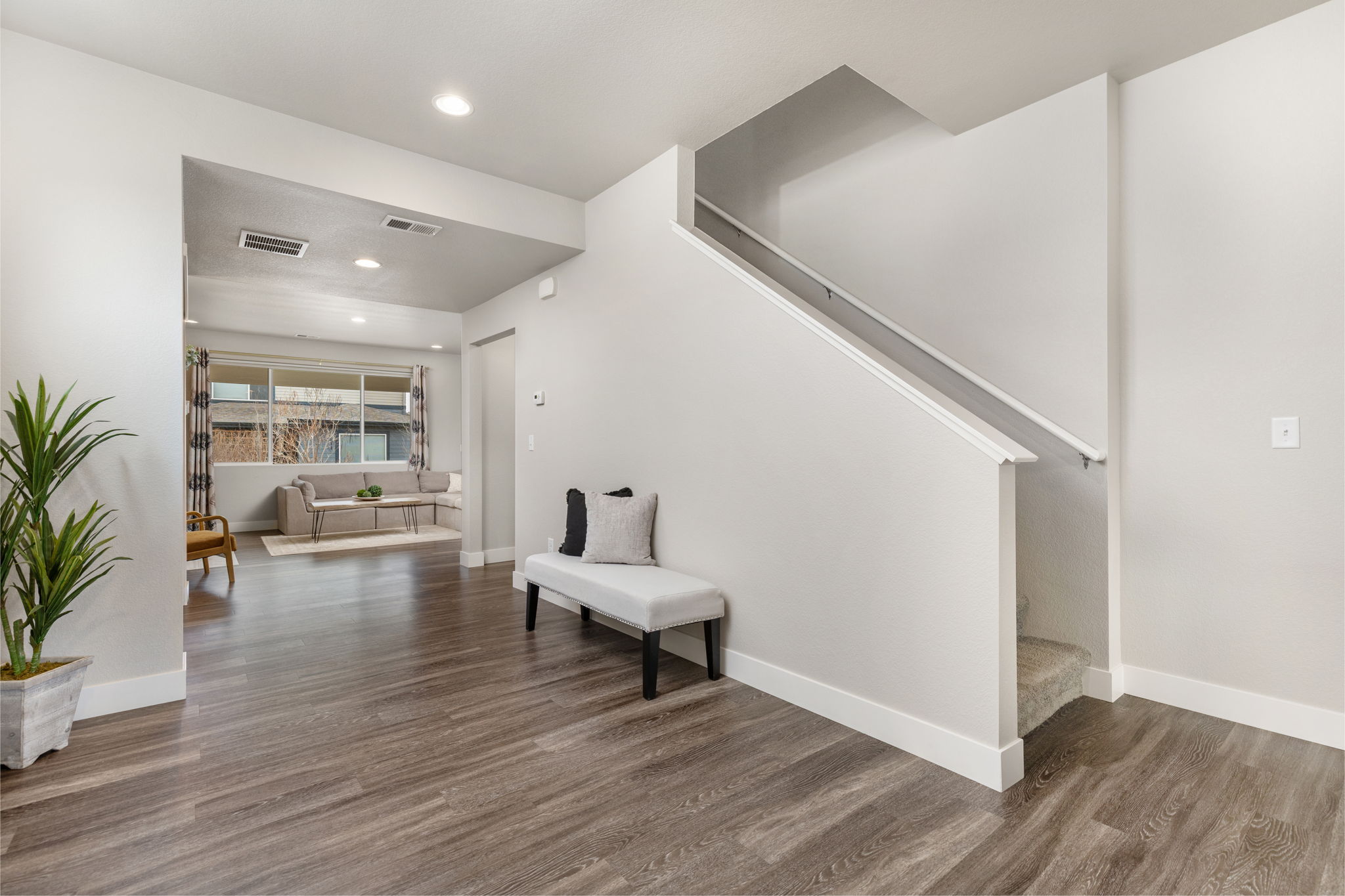Beautiful LVP Flooring Throughout Main Level