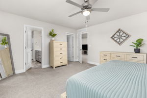 With Walk In Closet and Ensuite Primary Bath