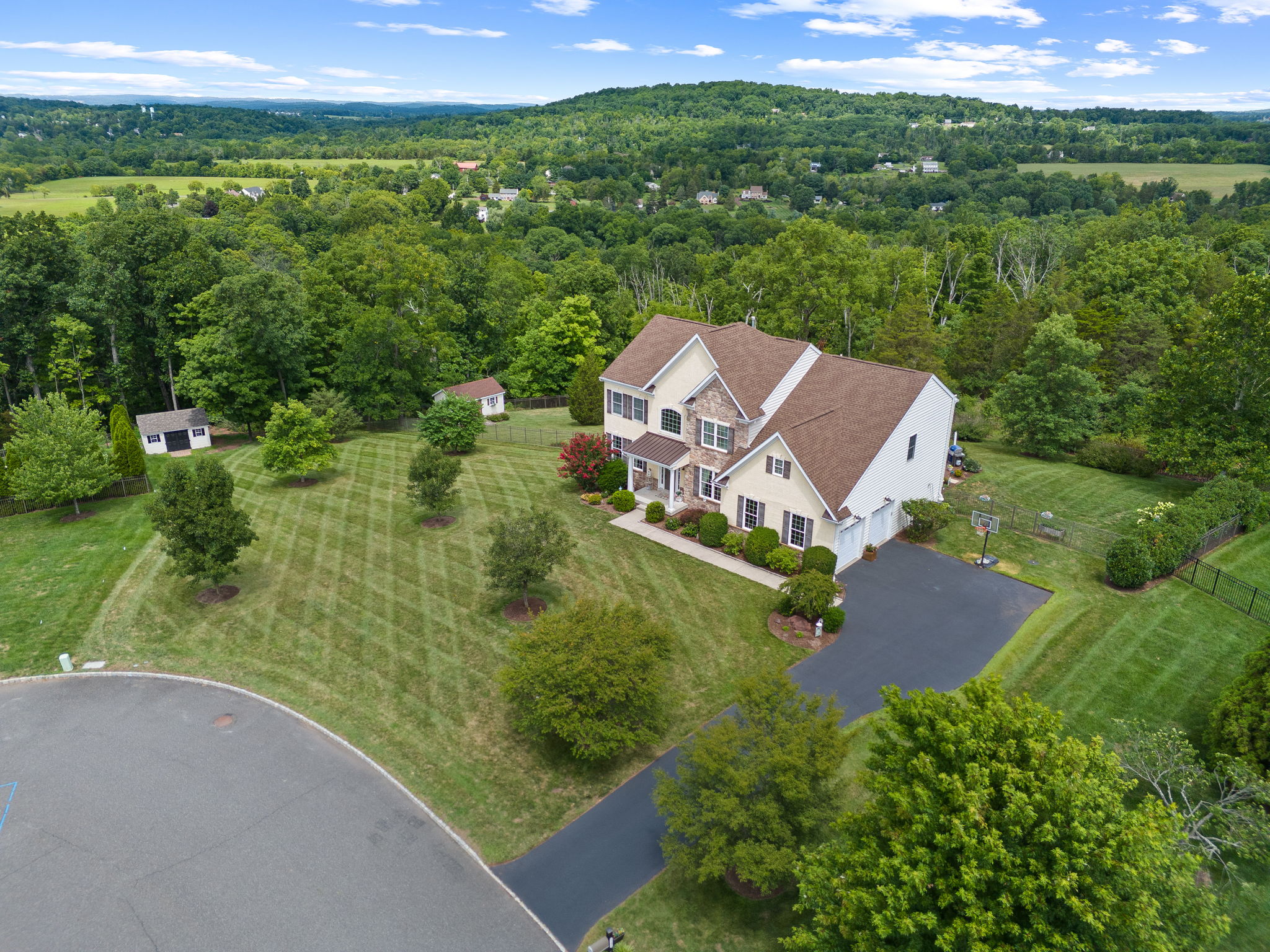 Situated on a Large Lot with Fenced In Backyard