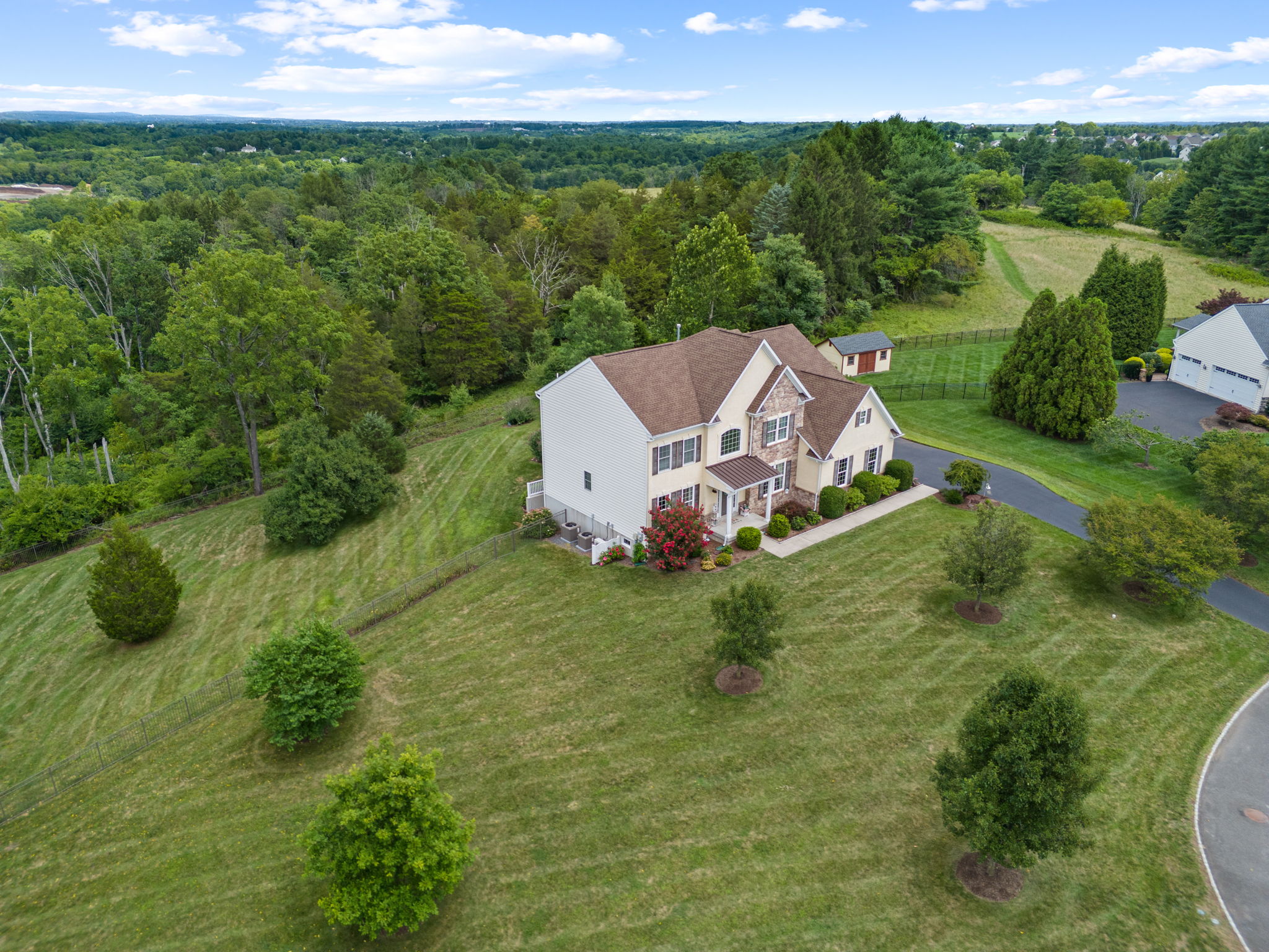 Situated on a Large Lot with Fenced In Backyard