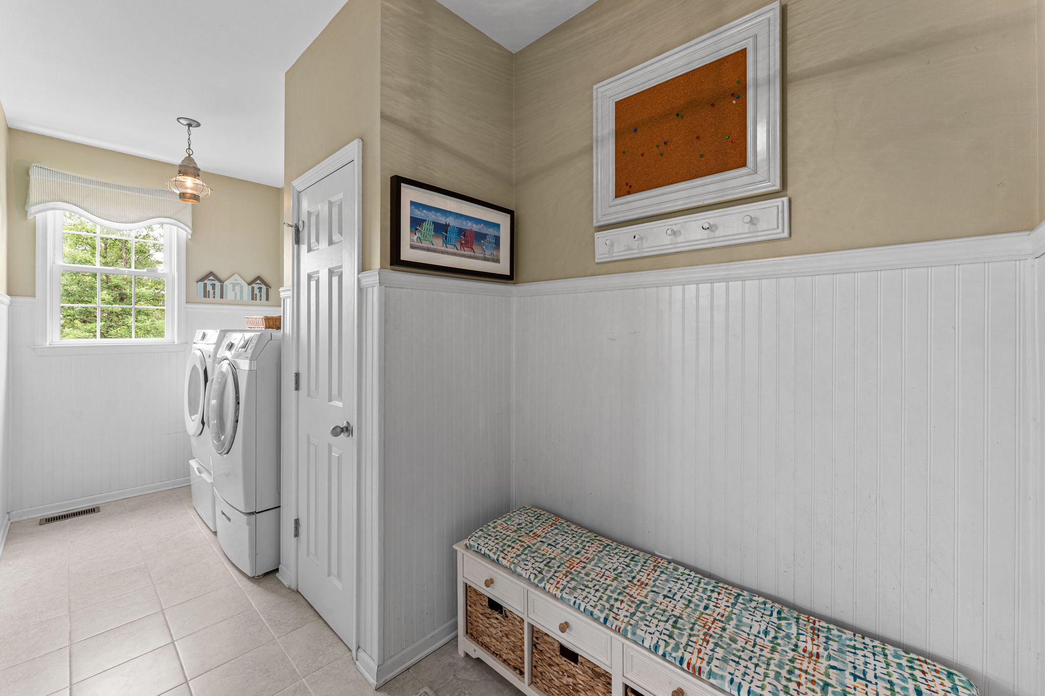First Floor Laundry Room with Utility Sink
