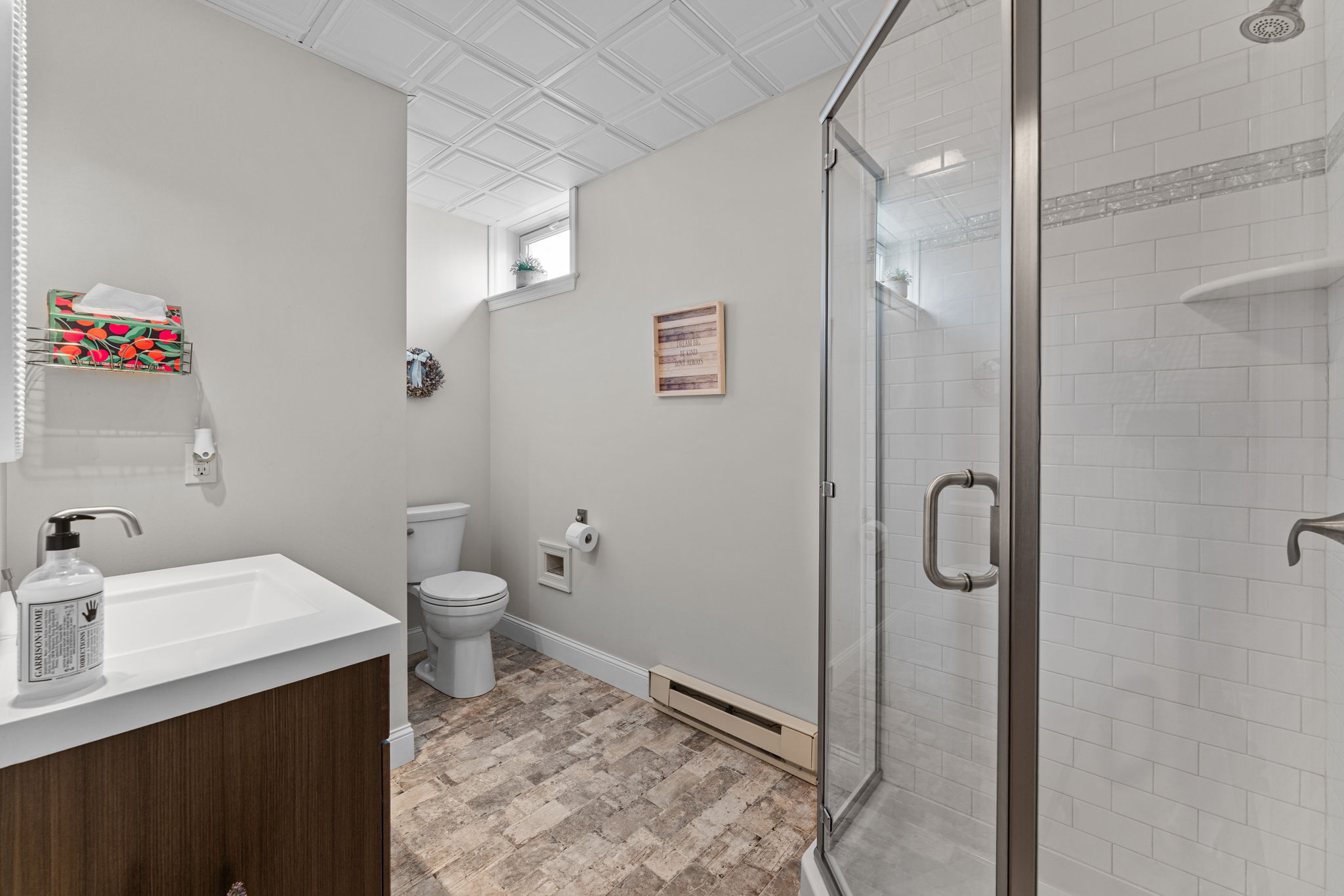 Full Bathroom in Basement