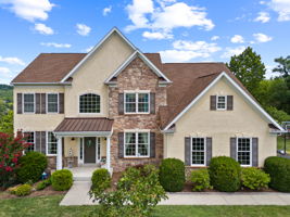 Stunning Colonial with Stone Accents