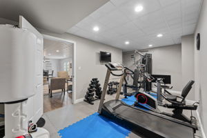 Home Gym in Basement