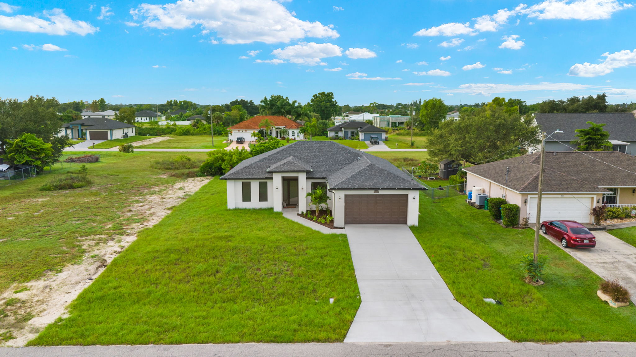 Aerial Front Exterior 1 of 2 - r