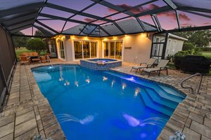 Pool twilight