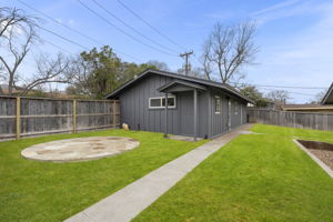 Detached Apartment Entrance