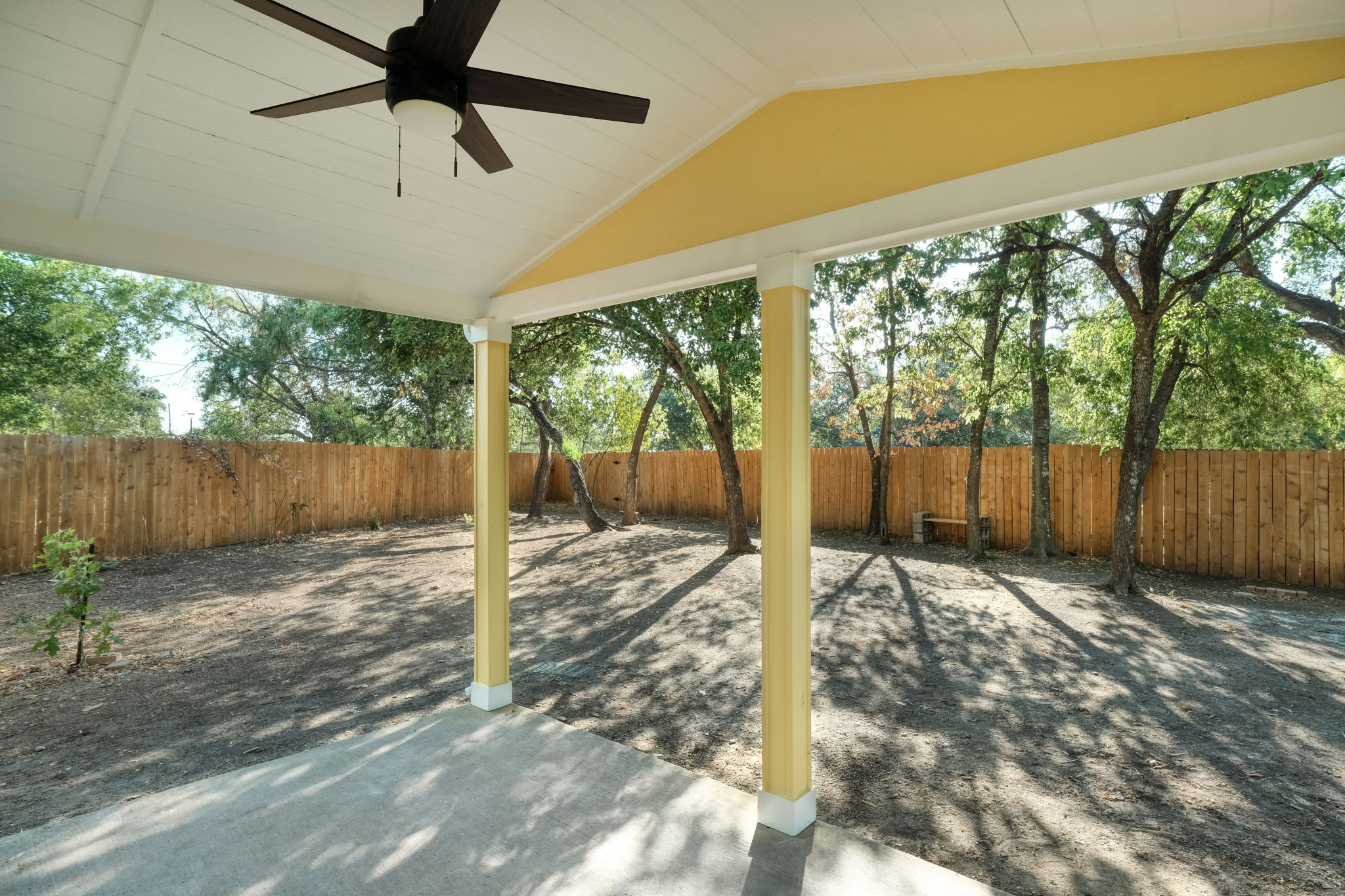 Covered Back Patio