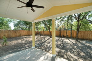 Covered Back Patio
