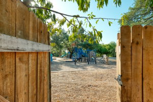 Back Gate opens to community park