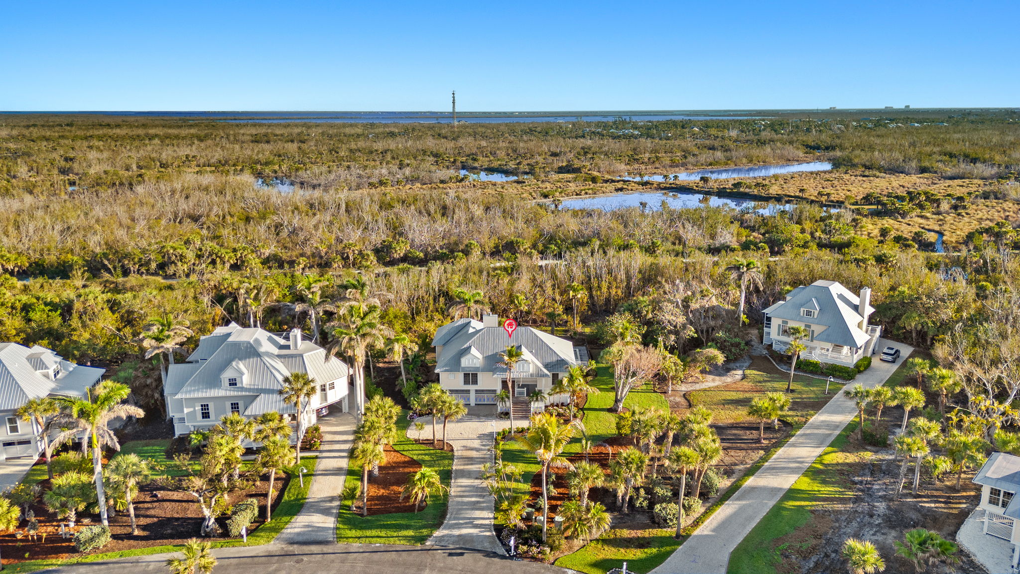 Aerial View 4-marker