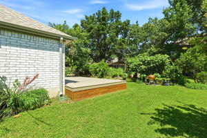 Back Yard/Side of House