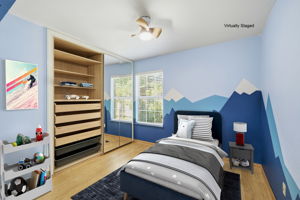 Bedroom 2 Virtually Staged