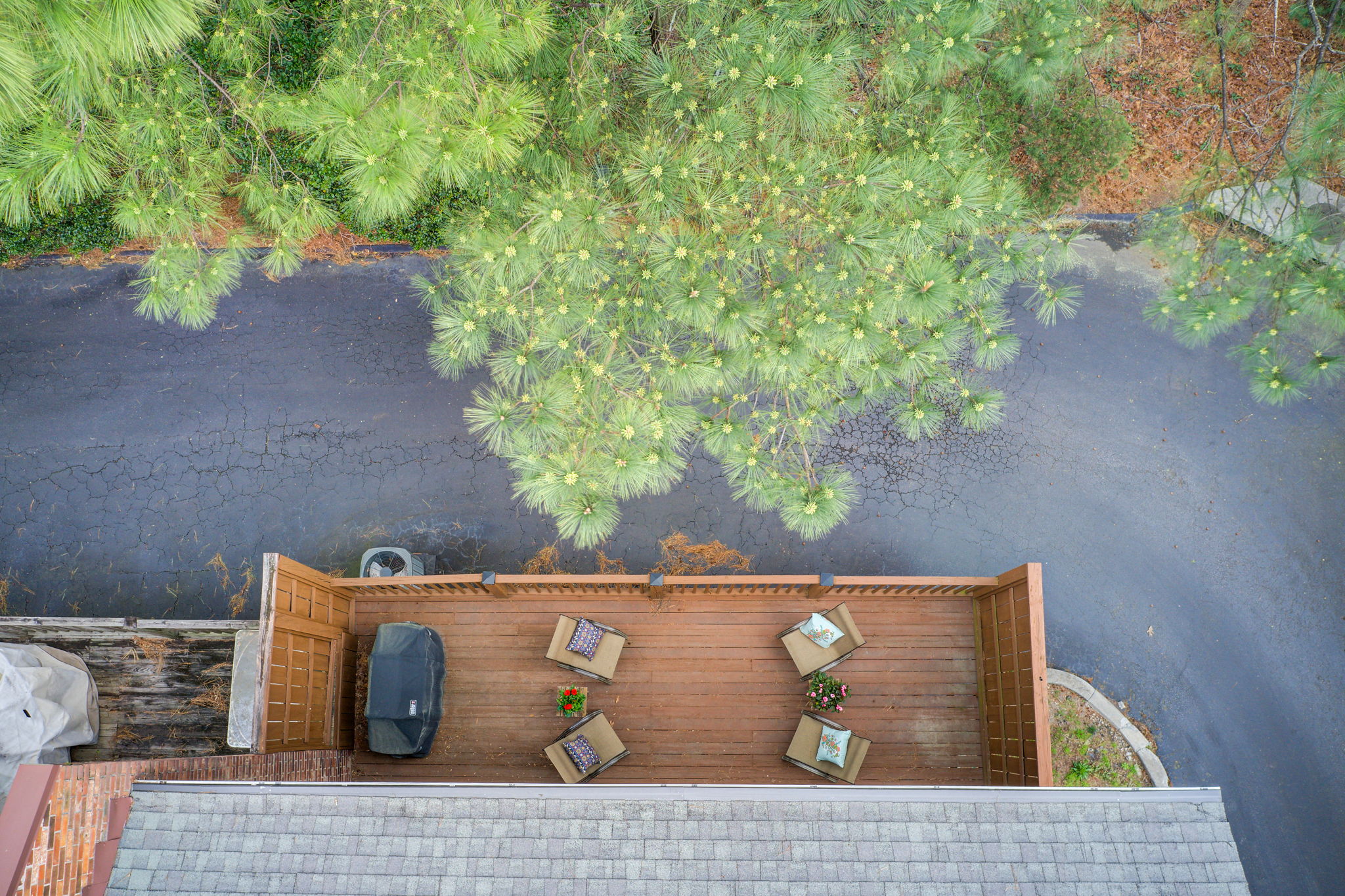 43 Aerial Ext Deck Detail D Bird's Eye View