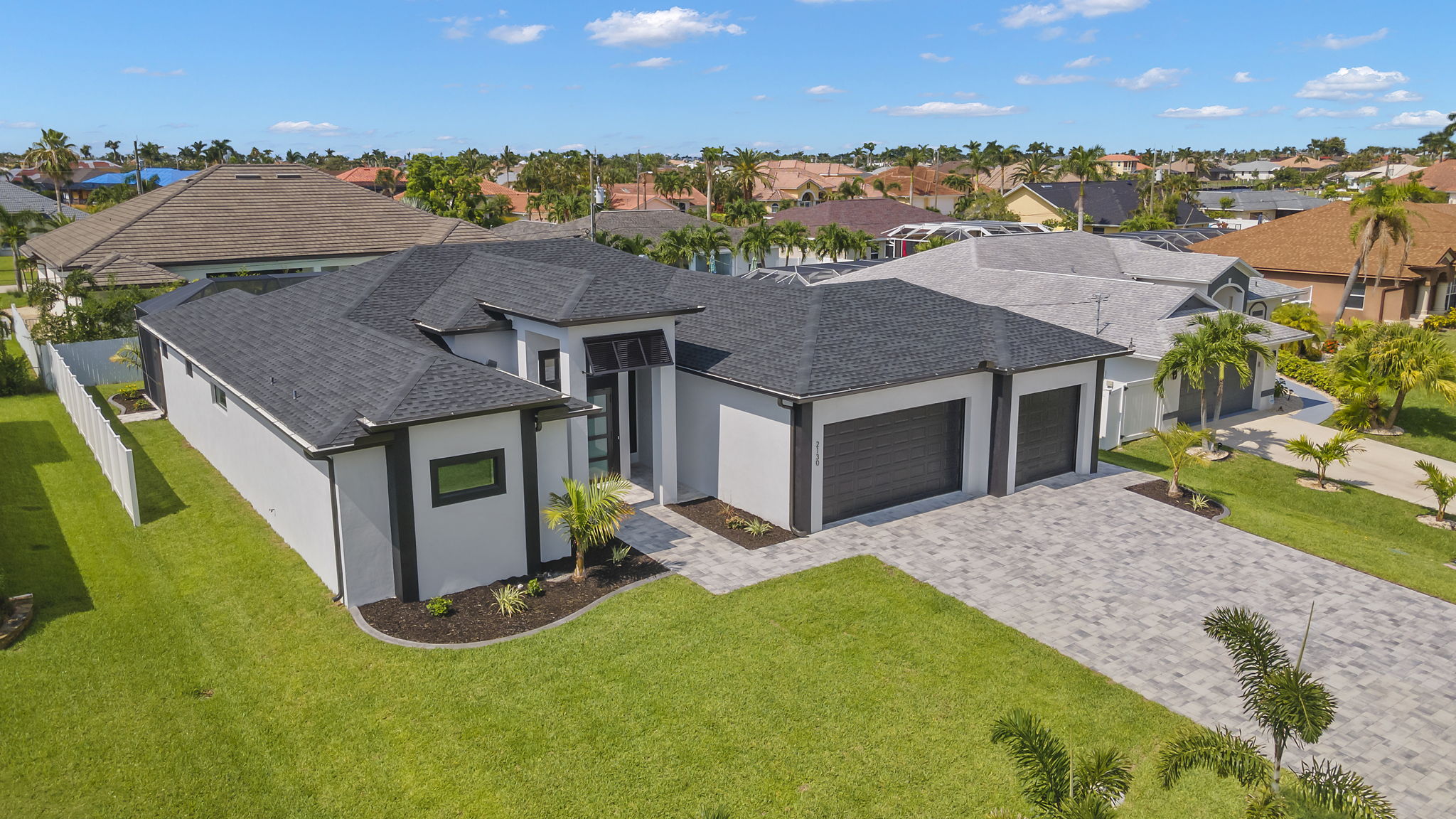 Aerial Front Exterior 3