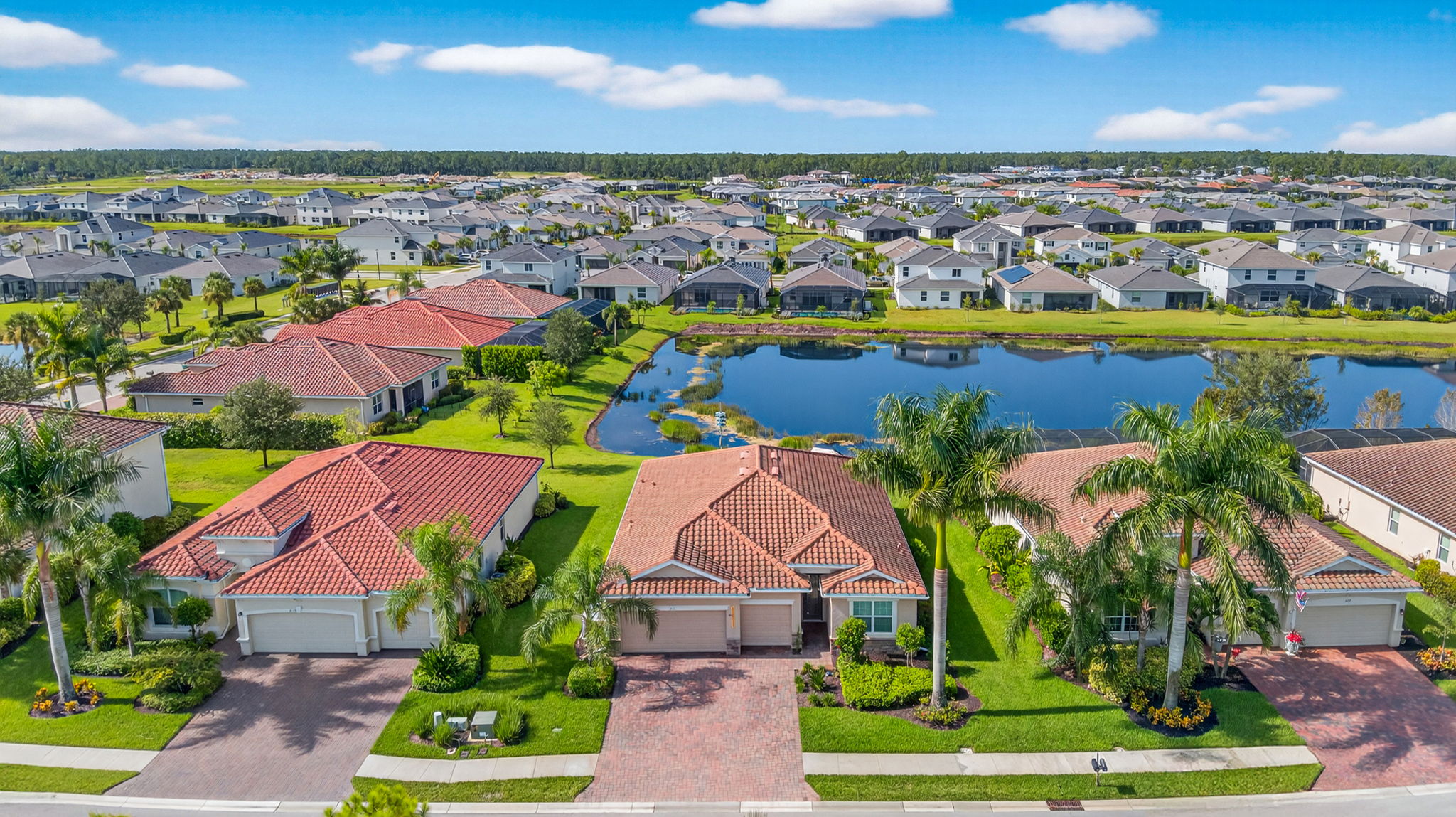 Aerial Front Exterior 1