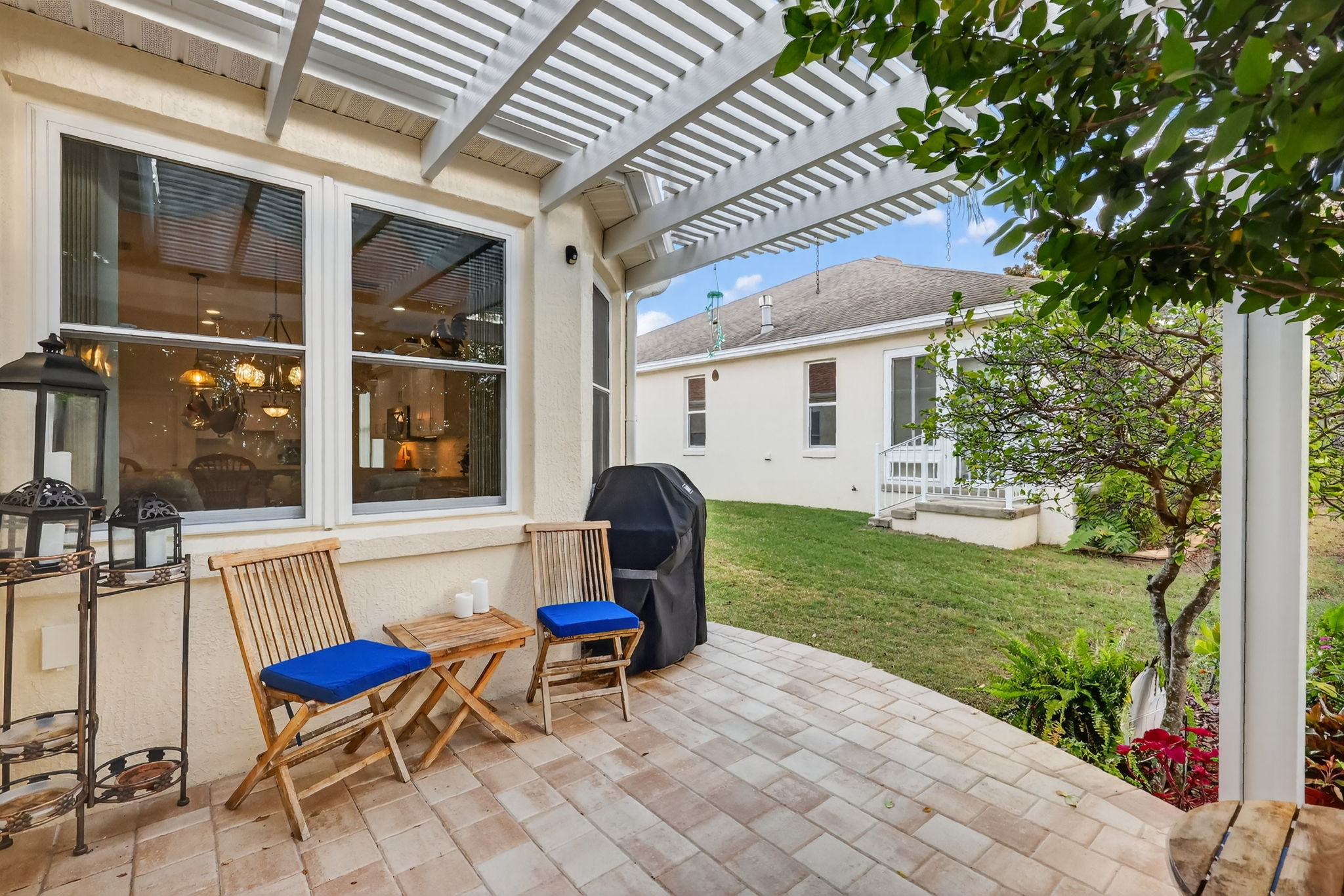 Rear Patio and Pergola