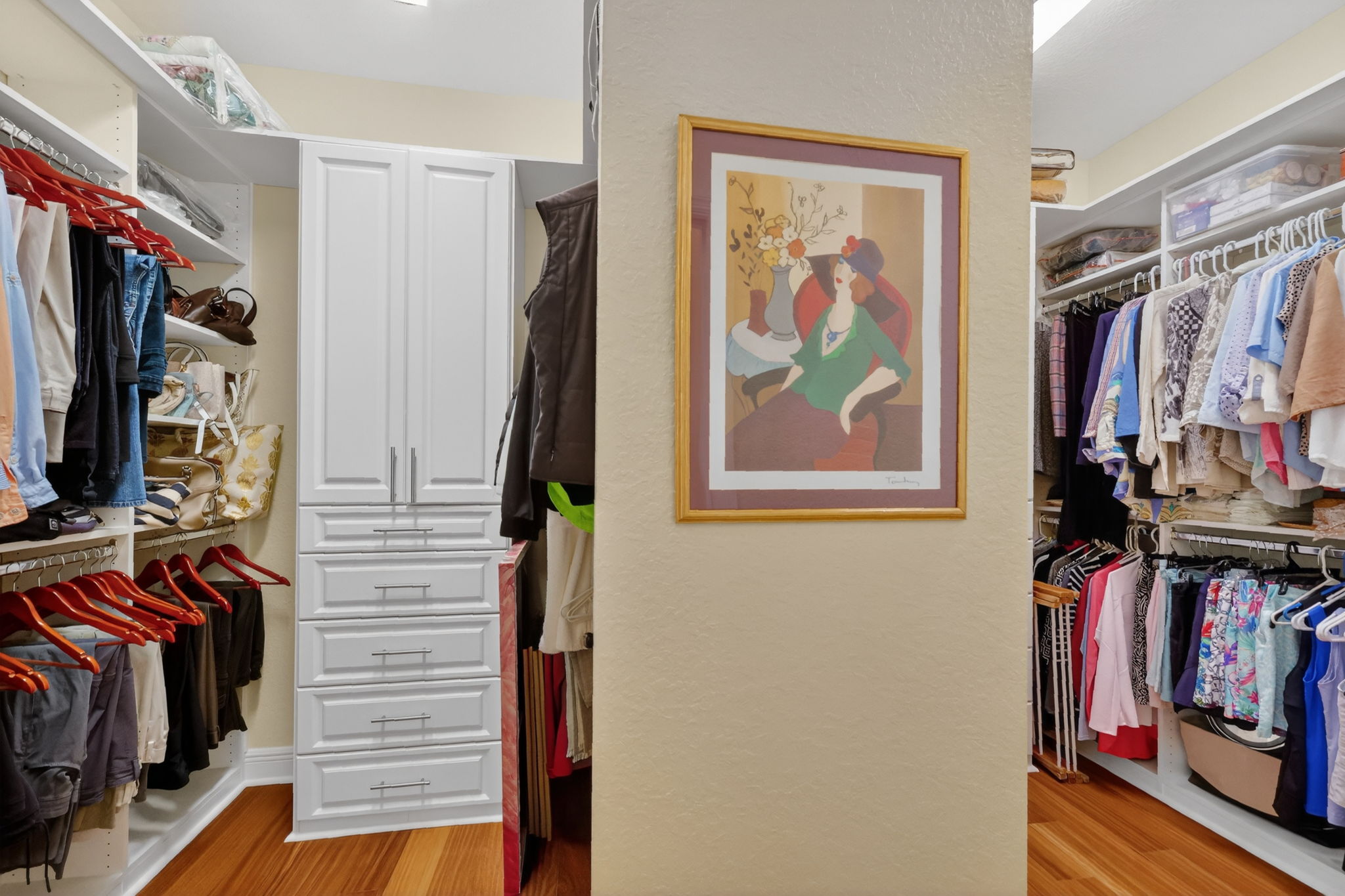 Primary Bedroom Custom Walk-In Closet