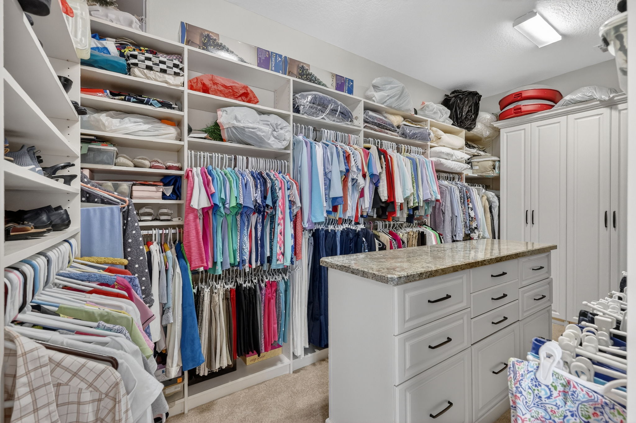 Primary Bedroom Custom Walk-In Closet