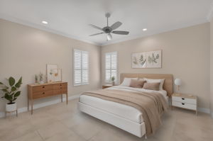 Third Bedroom-Virtually Staged