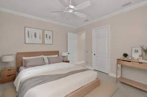 Third Bedroom-Virtually Staged