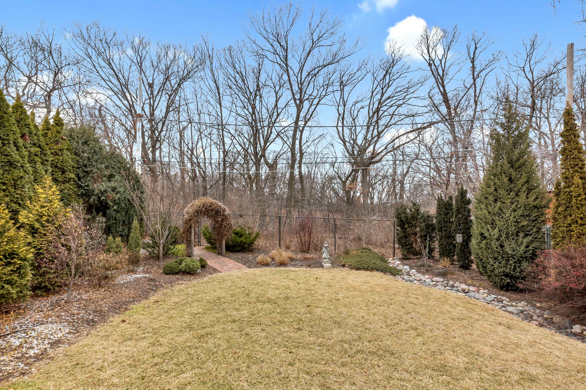 Adjacent to forest preserves