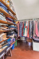 Second bedroom walk in closet