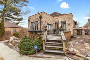 Leads to spacious fenced backyard