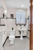 Full bath on second floor