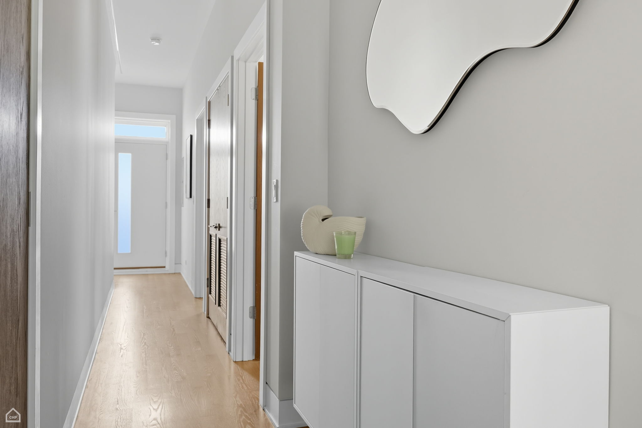 Entry with built in cabinet