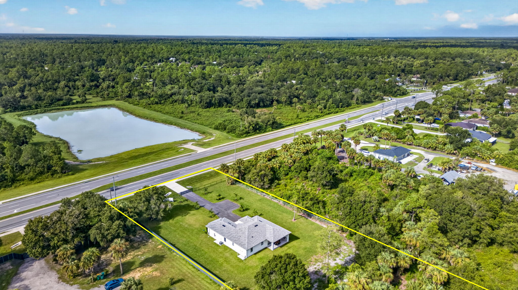 Aerial 4 -Lot Lines