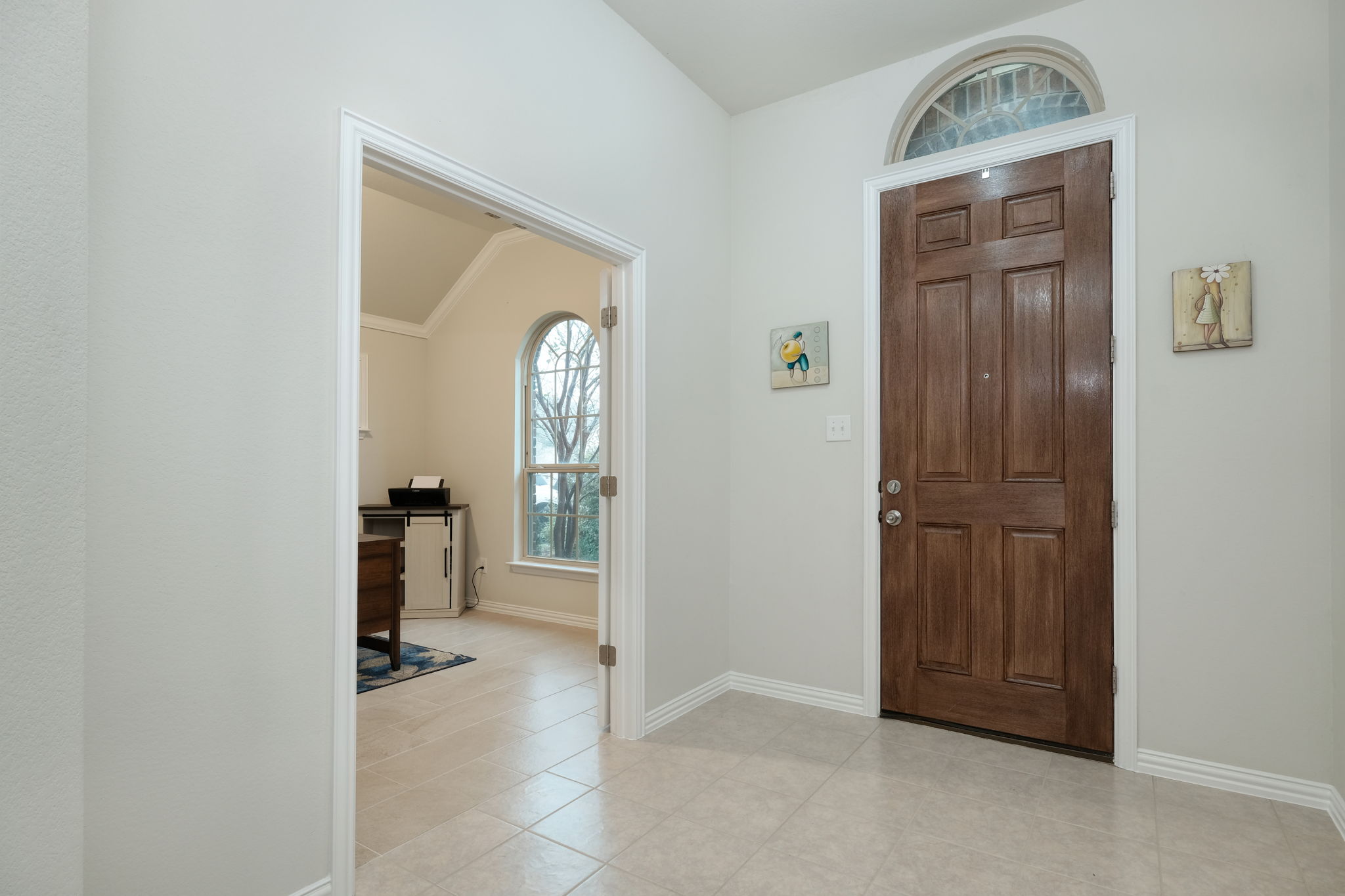 Foyer/Entrance to Study