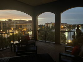 Lanai View at Night