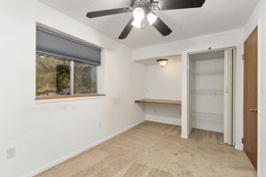 Bedroom 4 in basement - new carpet