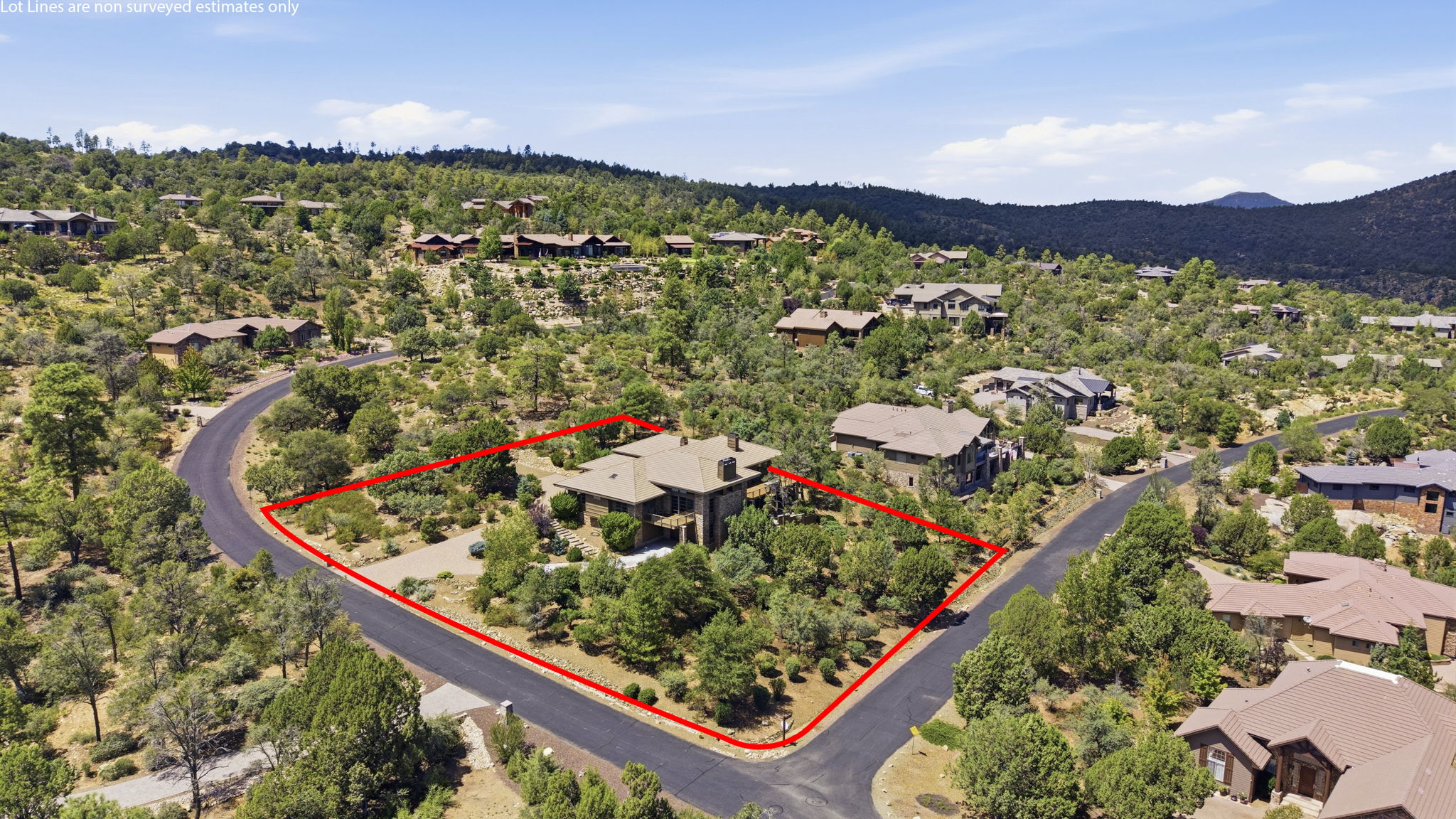 Aerial Front Lot Line