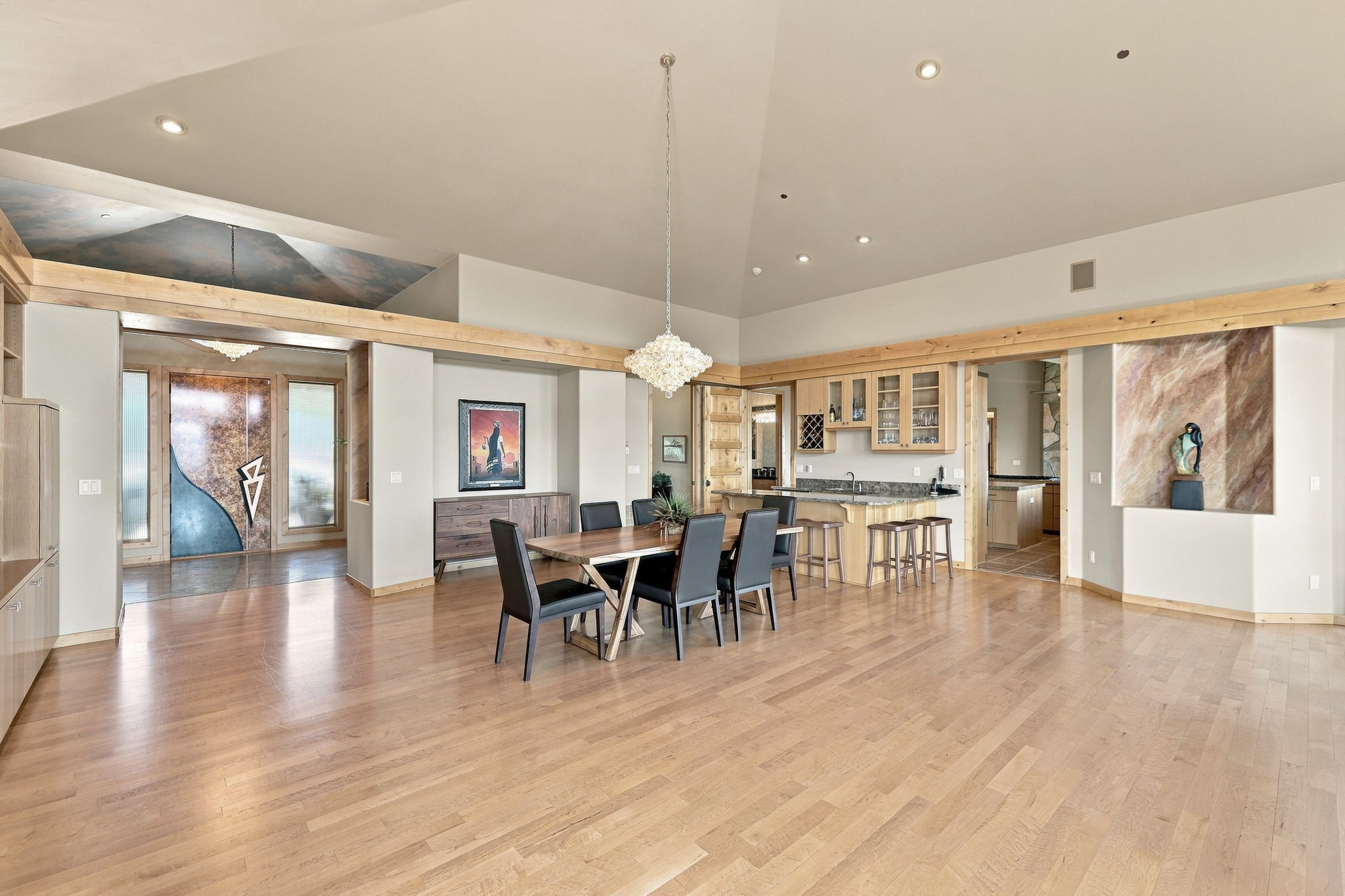 Living Room to Dining Room