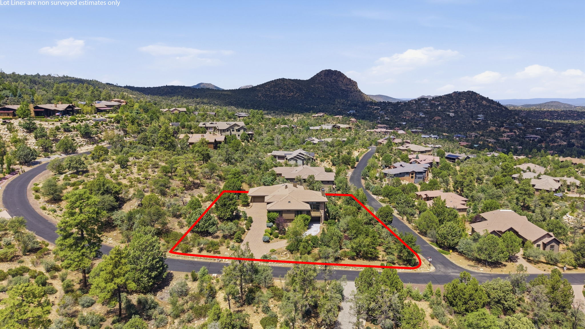 Aerial Front 3 Lot Line