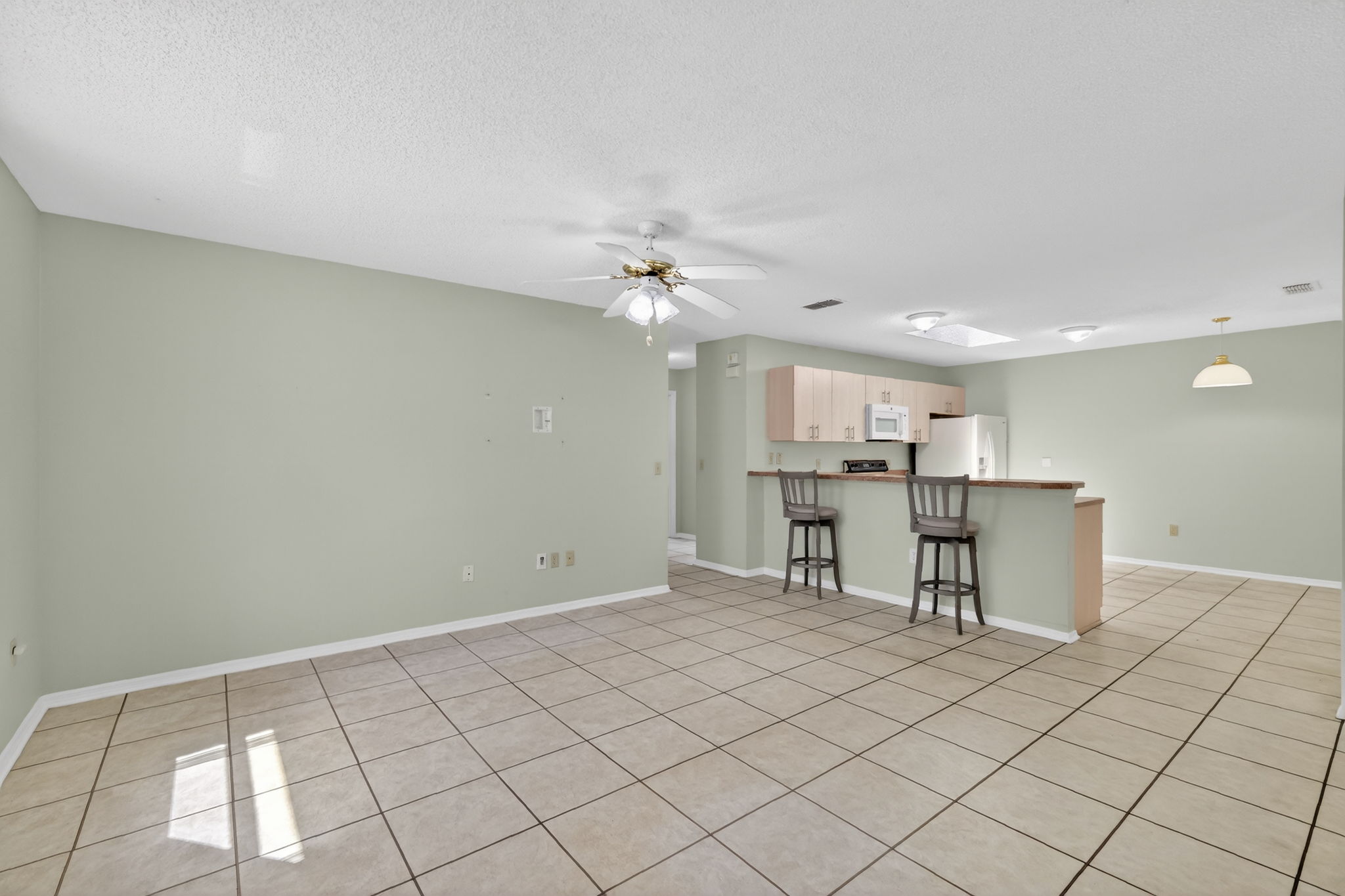 Living Room and Kitchen