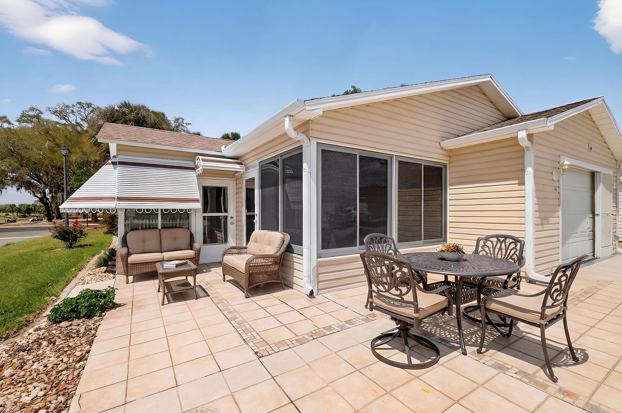 Patio-Virtually Staged