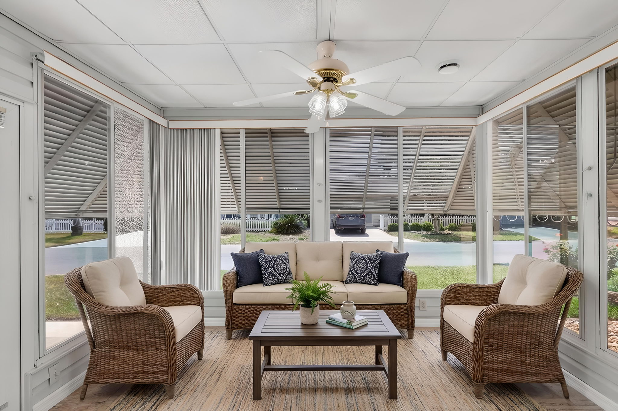 Florida Room-Virtually Staged