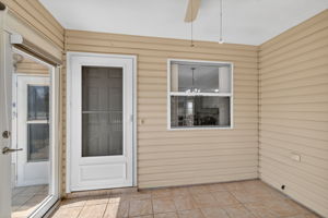 Enclosed Lanai and Front Entry