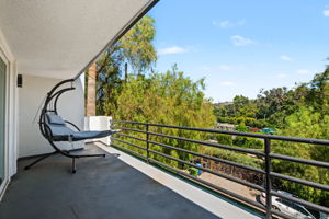 Balcony off of Primary bedroom