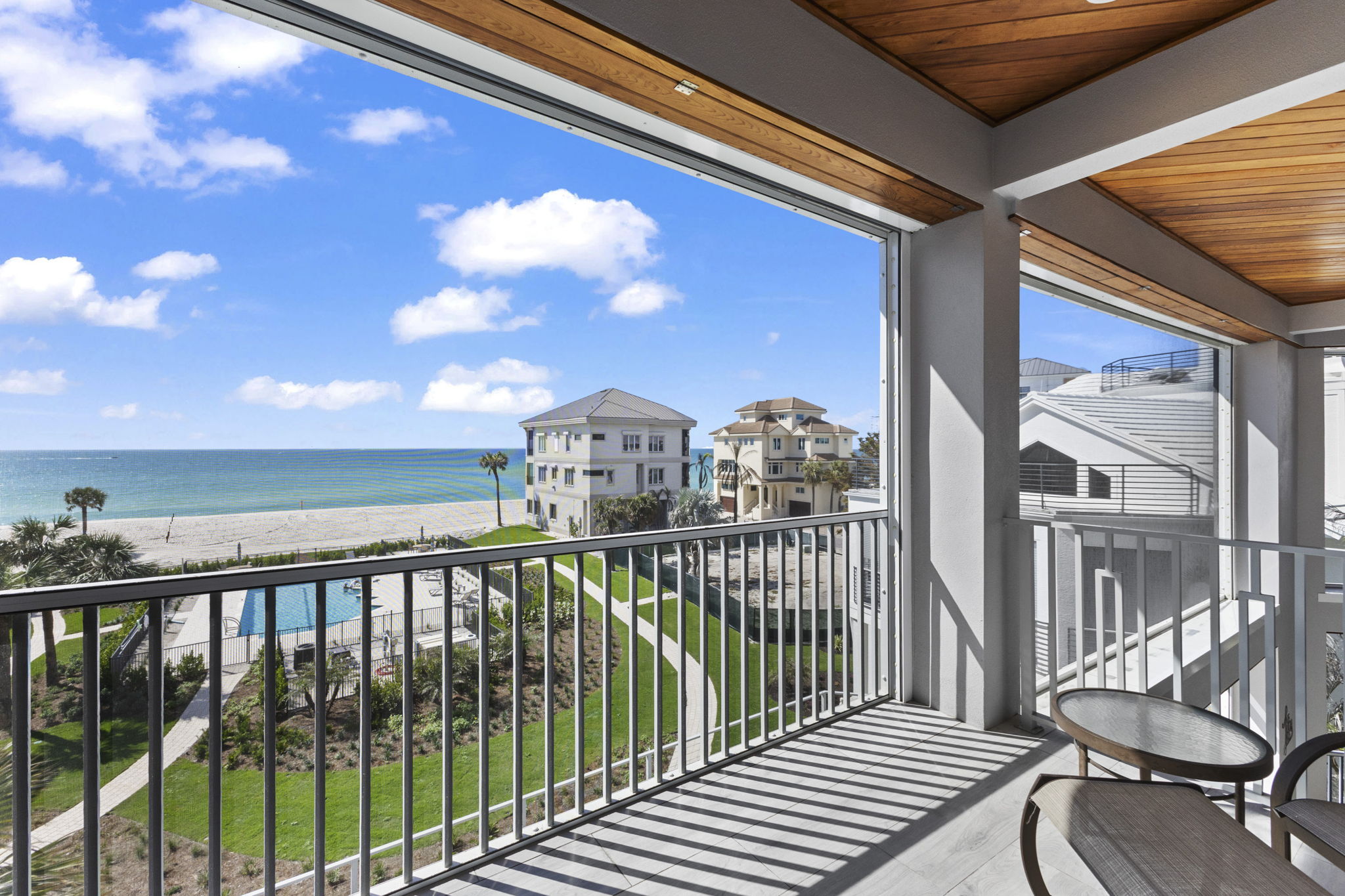 Master bedroom balcony