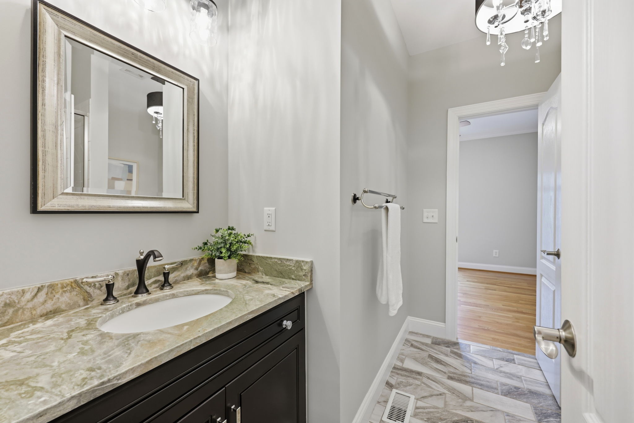 1st Floor Hall Bathroom Connects to 1st Floor Bedroom