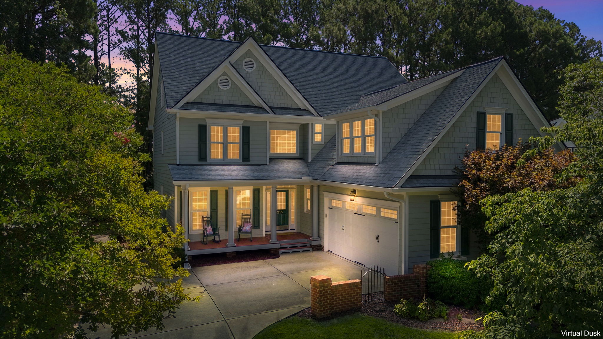 Front Exterior Virtual Sunset