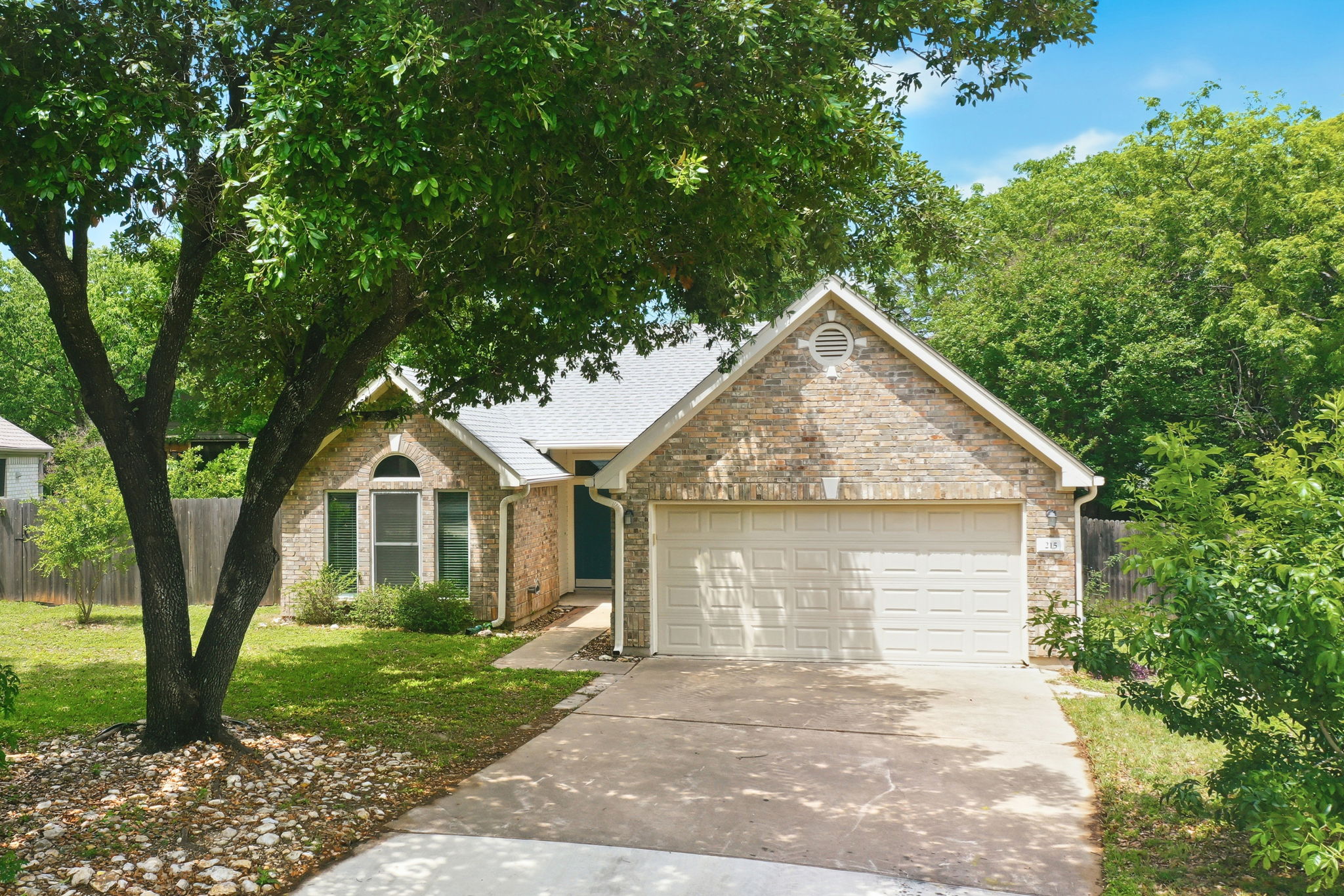 Aerial of Front of Home