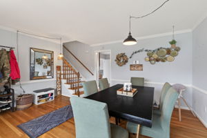 Open concept living with easy flow.