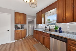 Move-in–ready kitchen.