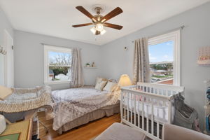 Bright and spacious bedroom (2 of 3).