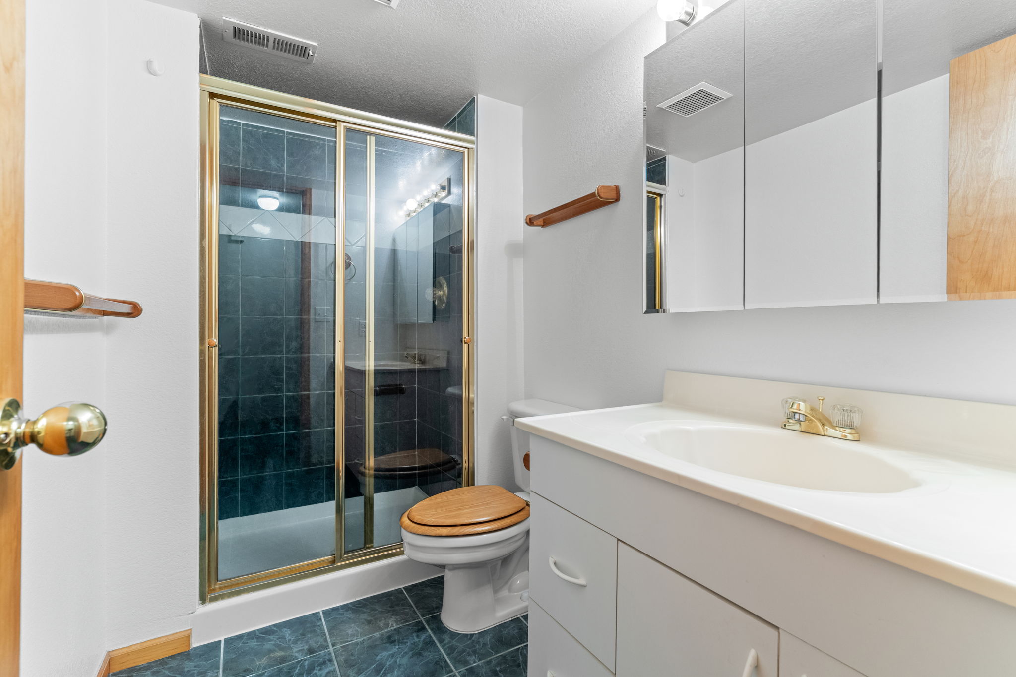 Basement bathroom